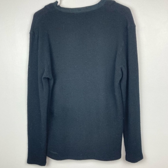 RALPH LAUREN Wool Blend Long Sleeve Men’s Thermal Henley Shirt - Picture 2 of 9